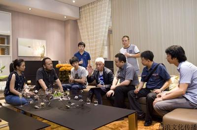 IAI亚太设计联盟成员与梁少禧先生在迪信展厅亲切交流